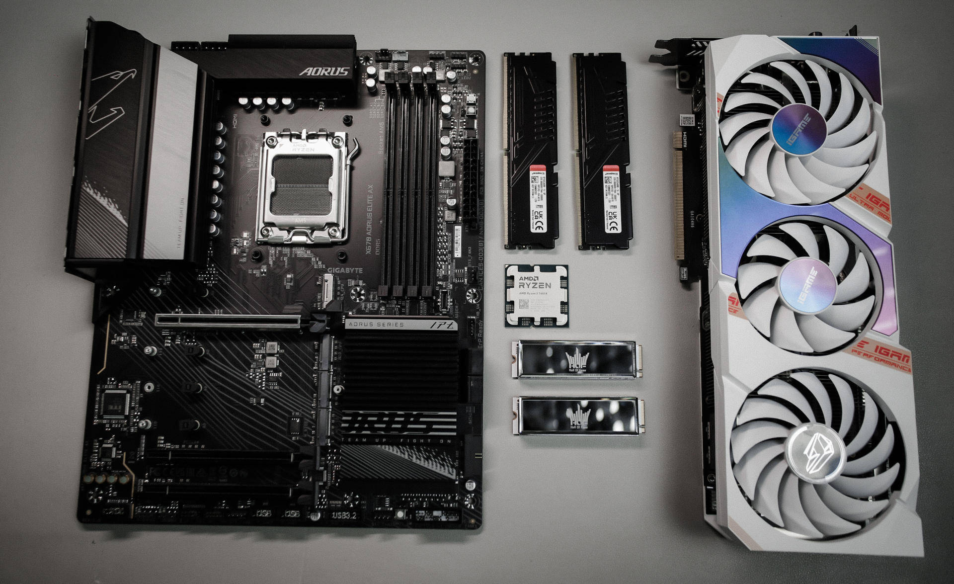 AMD 7000系装机：AM5+X670 GO ELITE 够给力