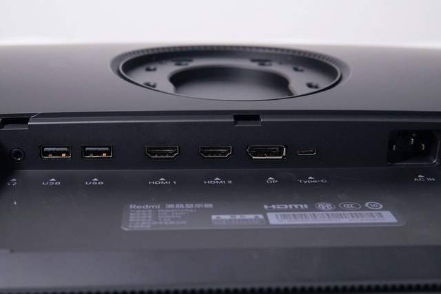 支持充电、传输的全功能USB-C端口，Redmi显示器充电评测
