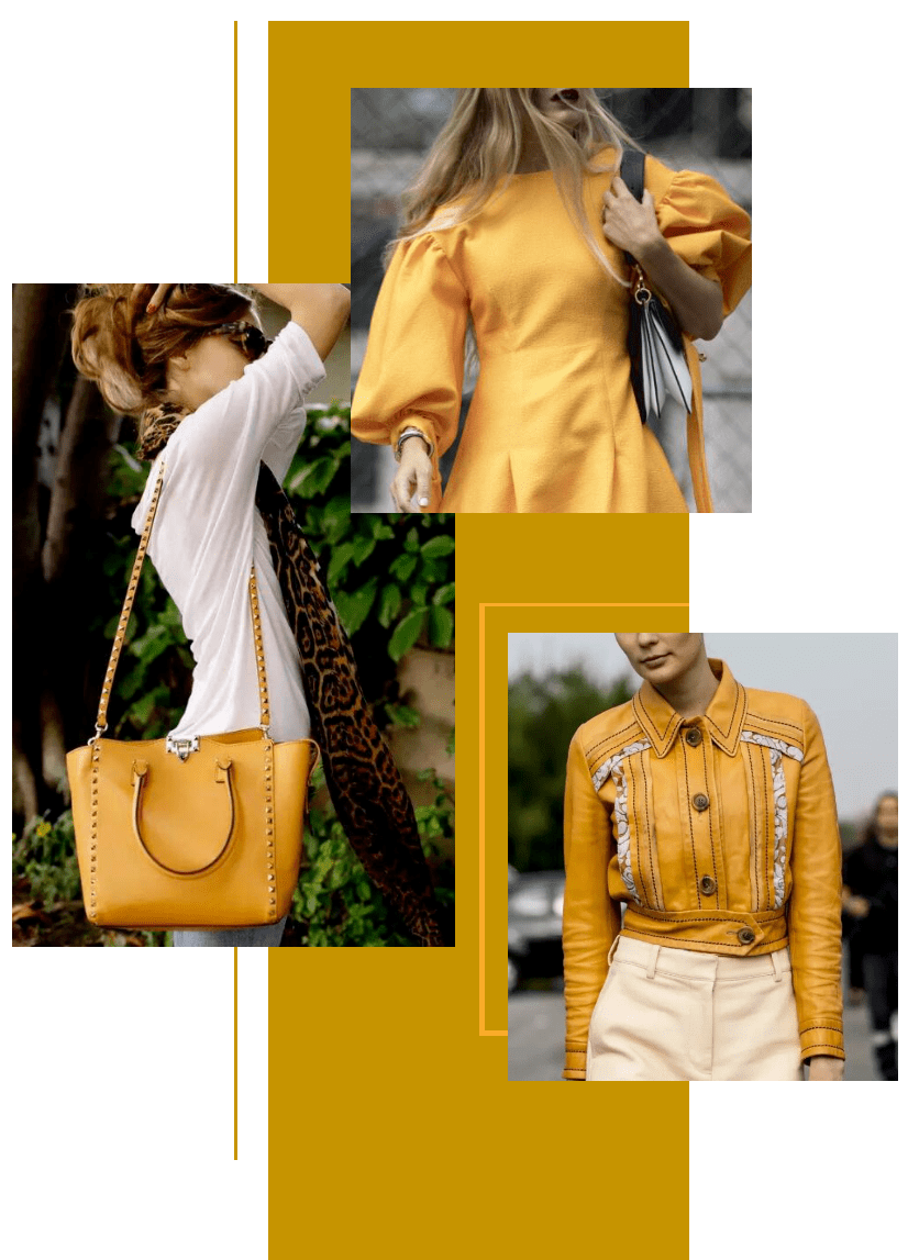 流行色 | 辛辣刺激的"芥末黄"如何逆袭翻盘成流行界的"扛把子"_色彩