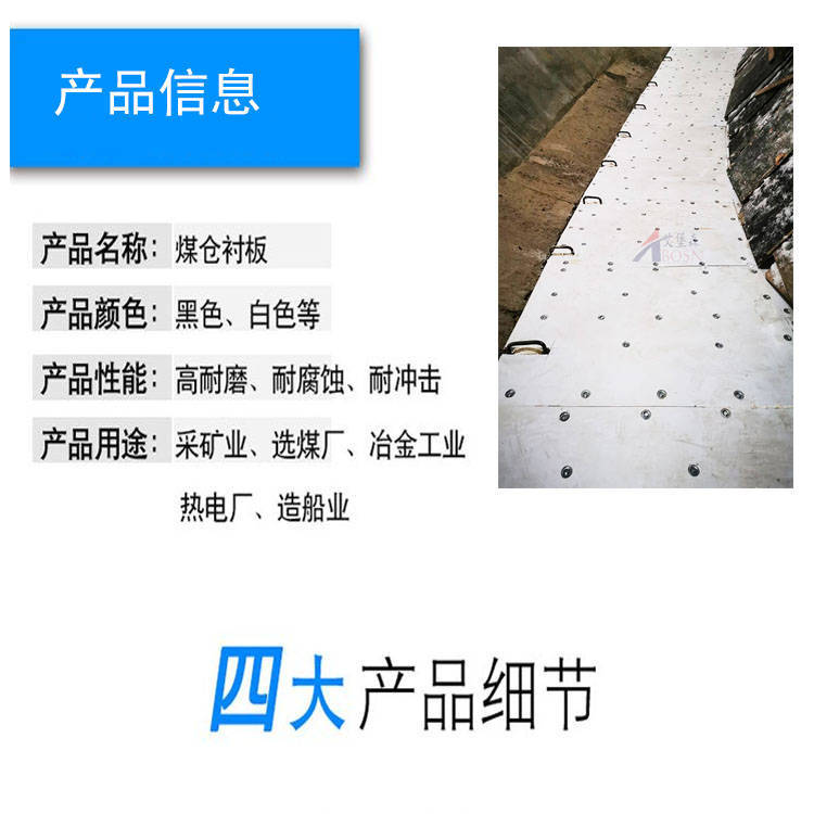 高分子聚乙烯煤仓衬板A超高分子聚乙烯衬板A聚乙烯衬板定制(图5)