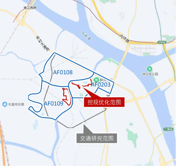 容积率3.0!荔湾花地河新增望江宅地_调整_用地_地块