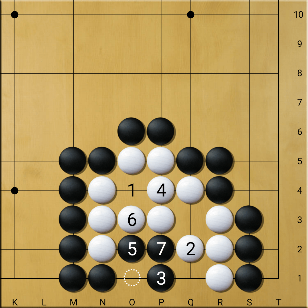 1d-3d_073:黑先围棋死活题10月20日_宝典_对白_棋谱