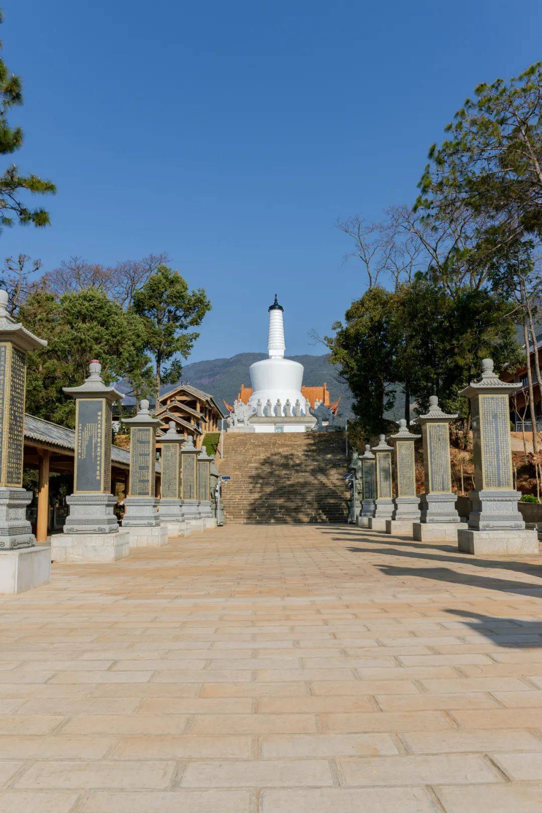 登鸡足山,揭秘"镇山古寺"历经了怎样的风雨_尊胜_白塔_年间