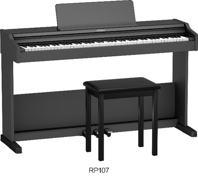 roland罗兰发布新款立式电钢琴rp107&f107_功能_键盘_生活