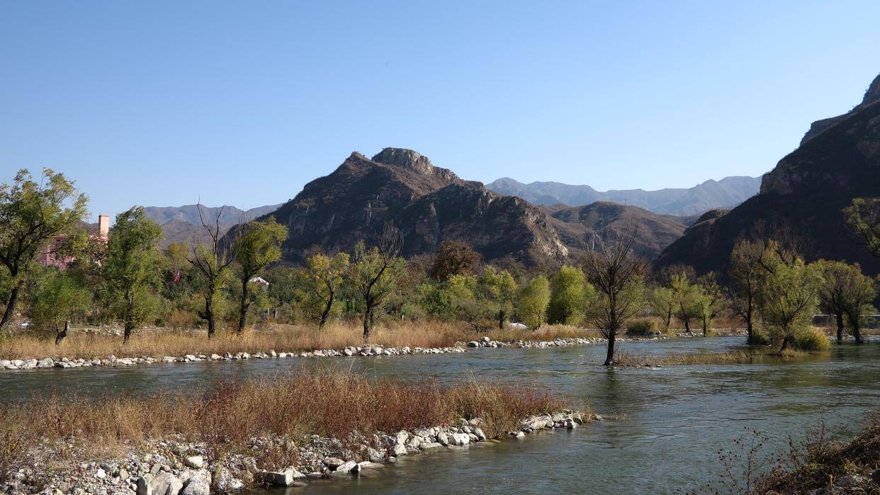 360°满峡的绚丽秋色,还有生命大爆发前的岩石地貌奇观_永定河_河流