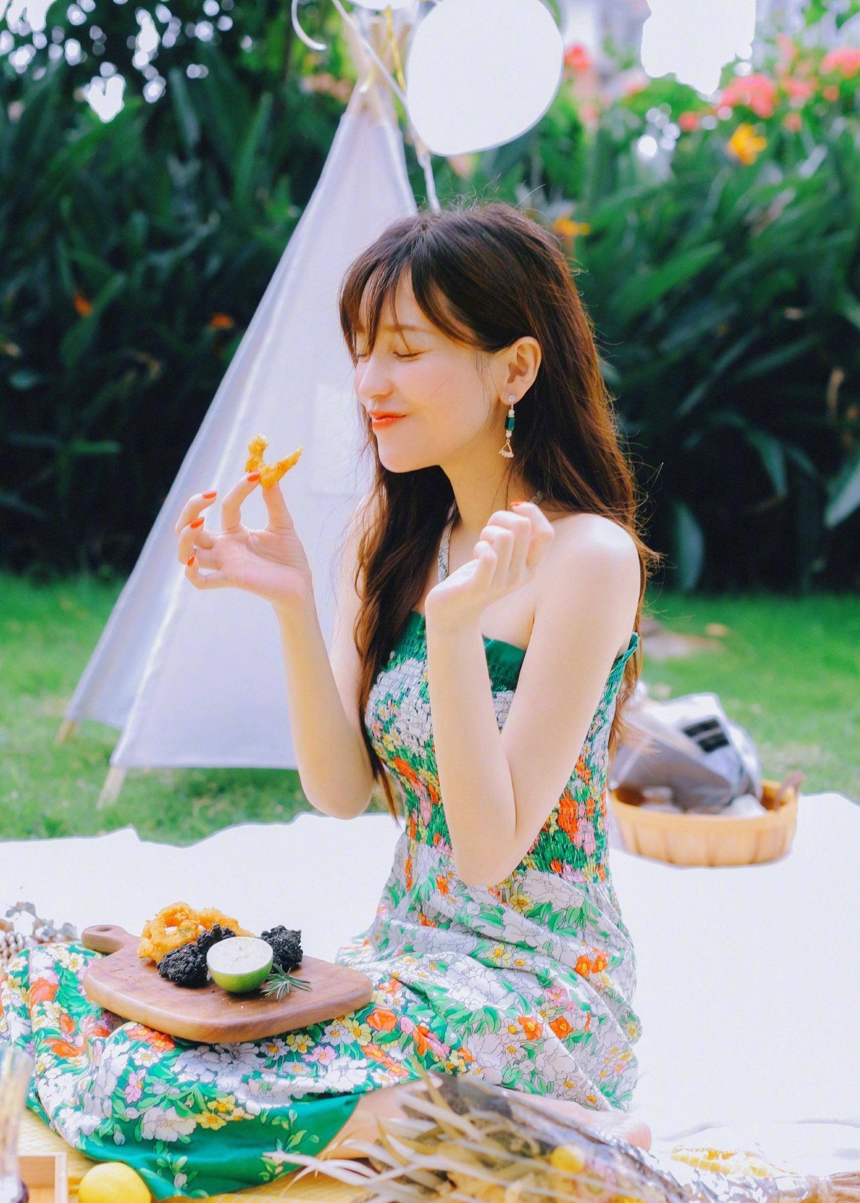 37岁金莎近照好甜美!