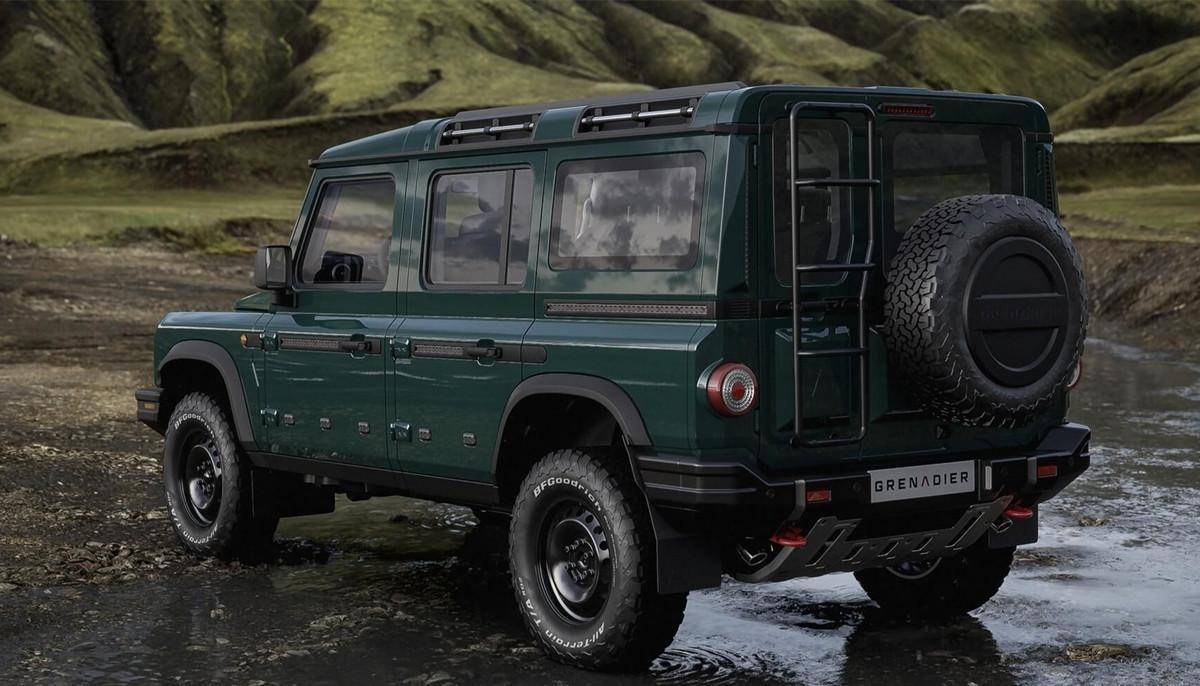 英力士复古越野车下线,外观酷似路虎卫士_搜狐汽车_搜狐网