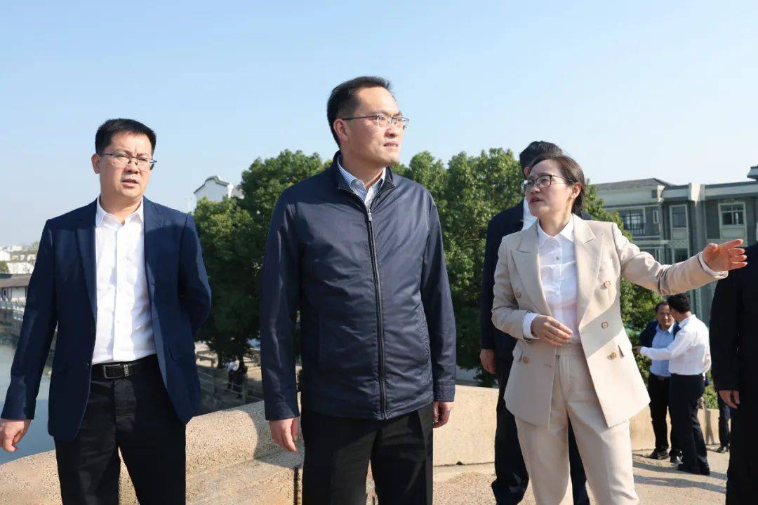 洪湖鹏在南浔区调研:强特色 扬优势 守底线 奋力谱写平原水乡绿色低碳