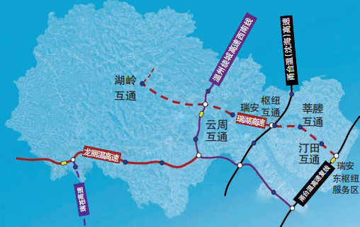 瑞湖高速线路图图片