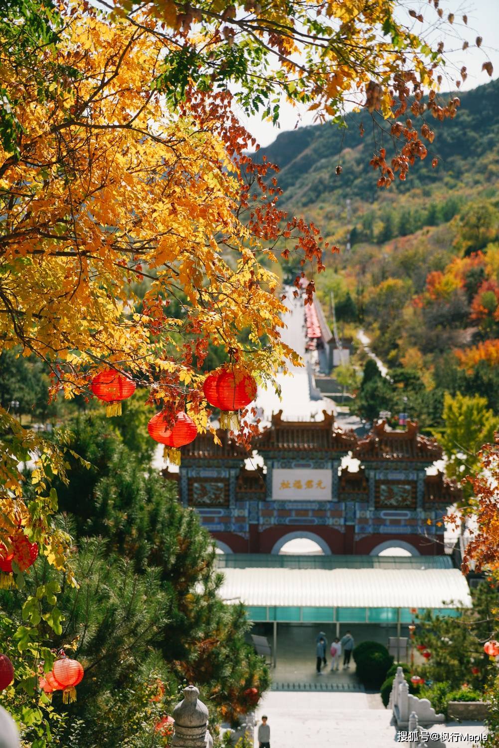 丫髻山旅游景区图片图片