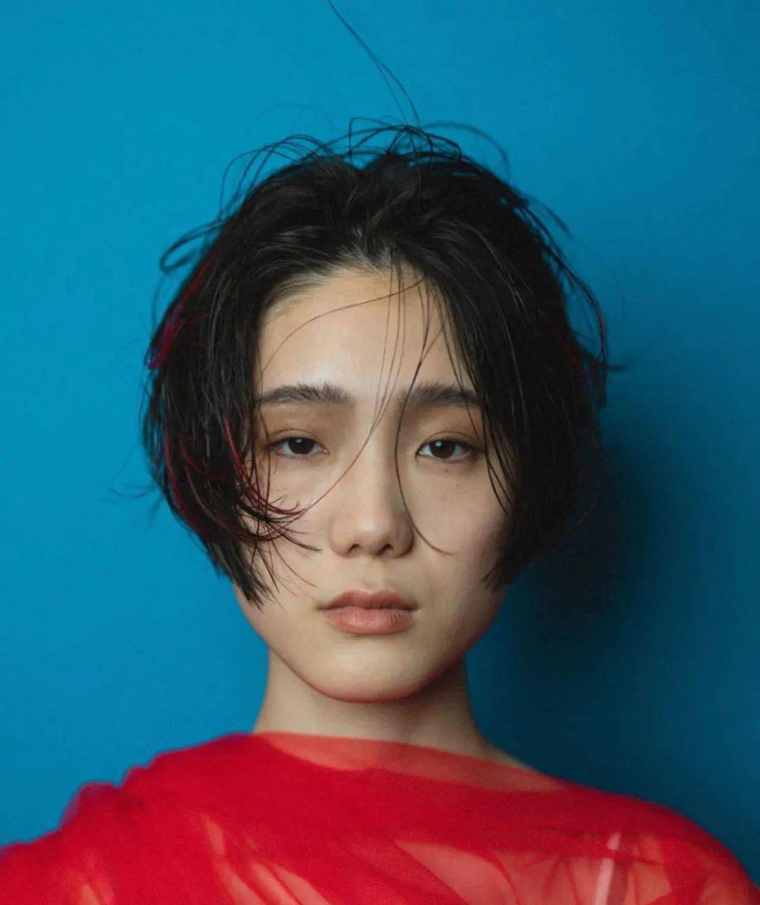 纯欲风碰上禁欲系发型真的太绝了～_短发_自然_酷酷