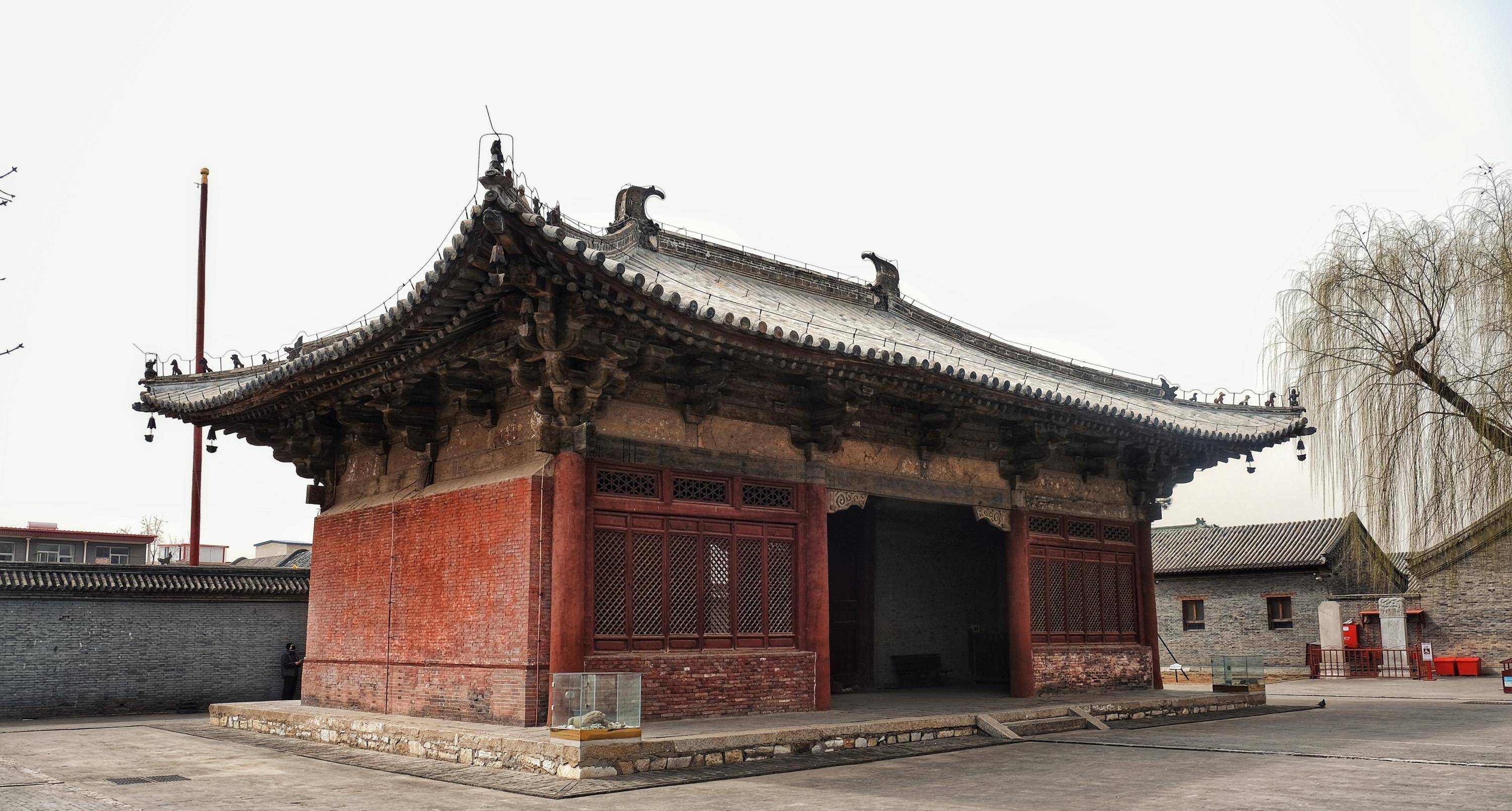 梁思成称赞独乐寺 蓟县独乐寺观音阁及山门