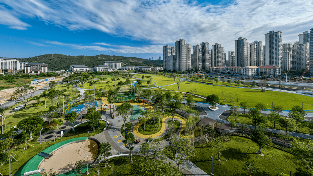 横琴生态泽园 | 花开天沐河,漫步山水间_图片_草坪_花海