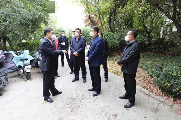 陈永生督导调研疫情防控工作_滕州_小区_检测