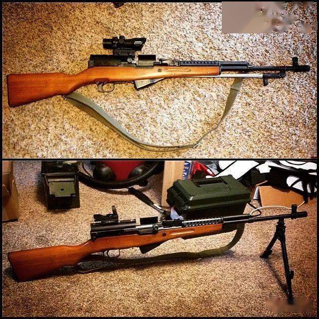 是经典】北美枪迷收藏的北方工业sks/56式半自动步枪_火器_刺刀_精度