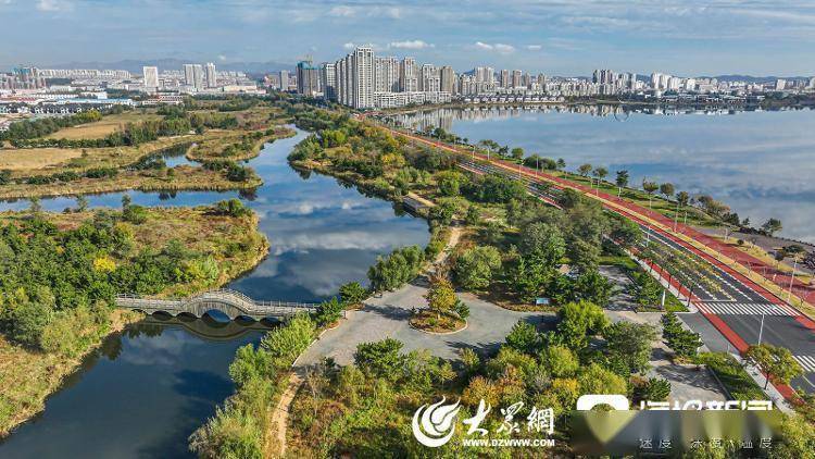 桑沟湾湿地公园图片