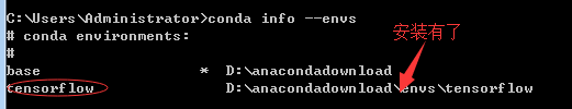tensorflow安装以及在Anaconda中安装使用