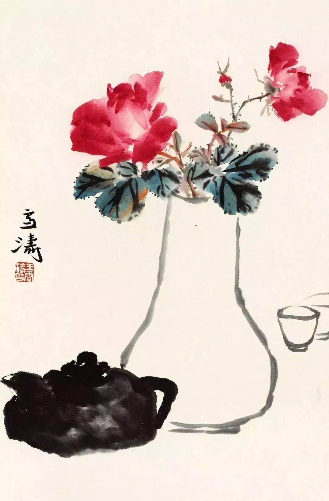 大师画茶壶