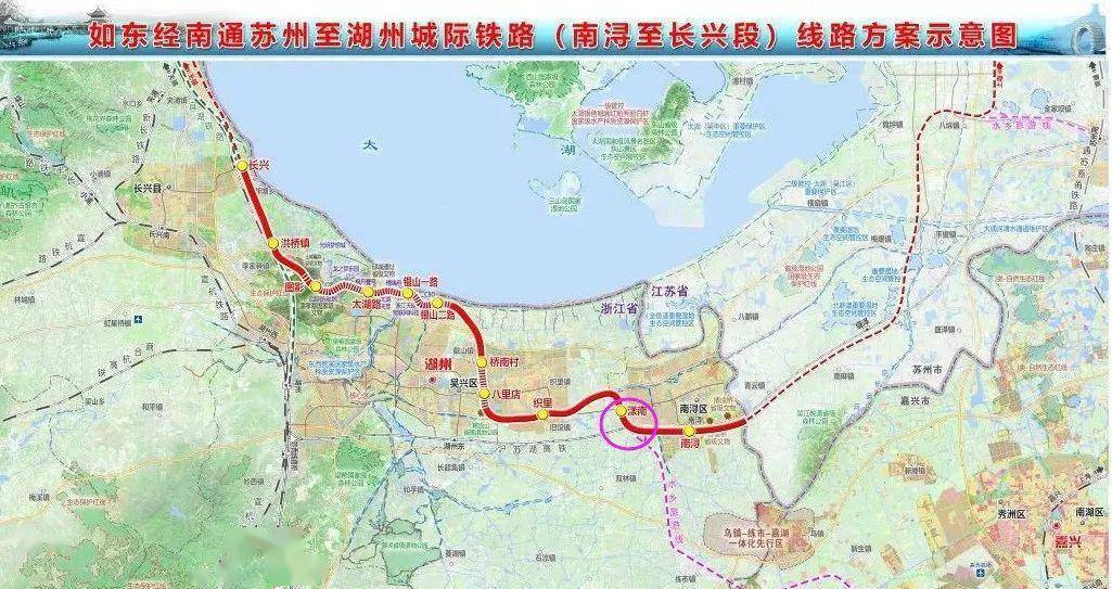 如通苏湖城际铁路(湖州段)先期工程施工招标