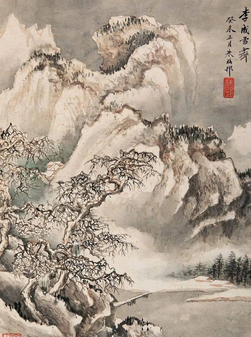 好美的山水画! 这才是传递山河之情的大巨作！_搜狐网