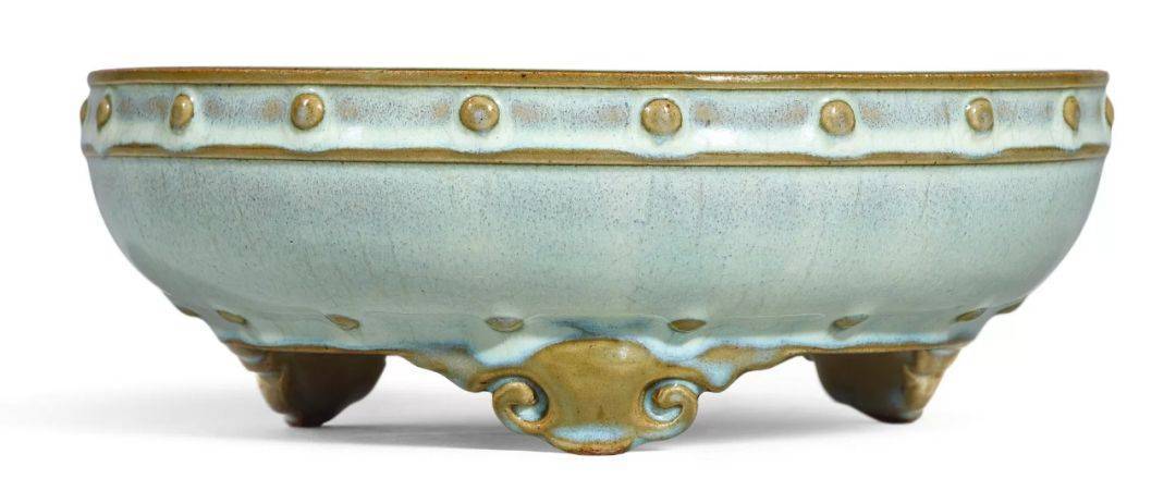 钧窑鼓钉洗拍卖市场价格排行_搜狐网