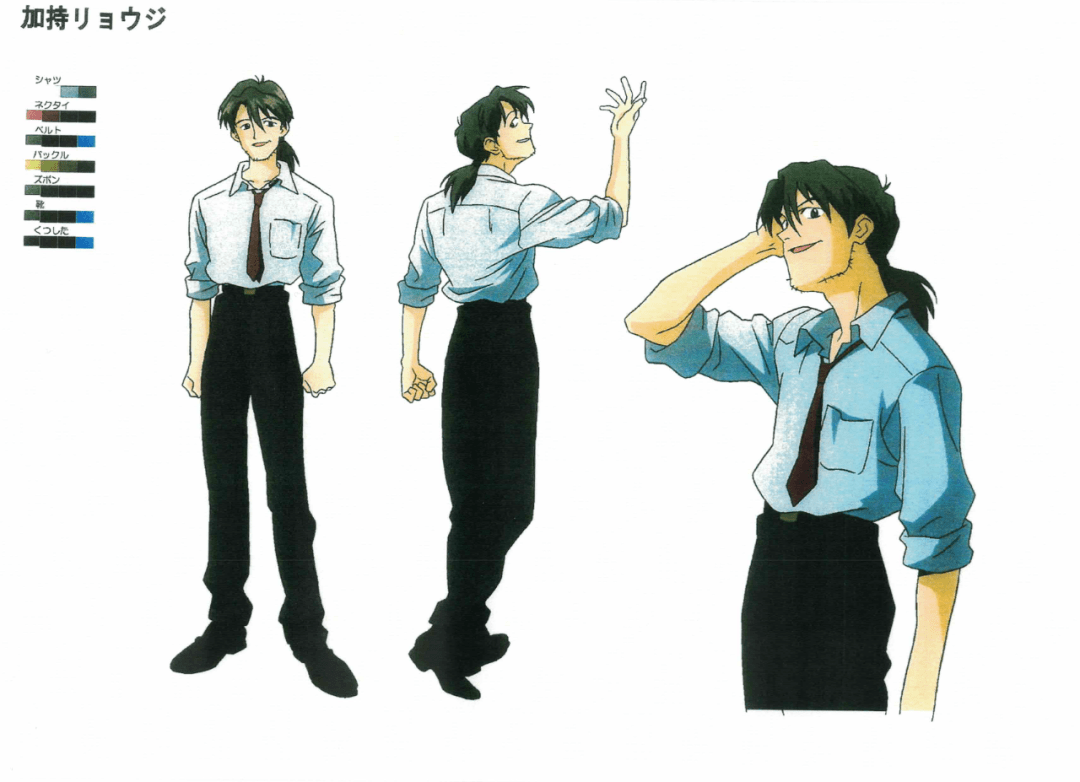 《eva新世纪福音战士》动漫资料线稿设定集