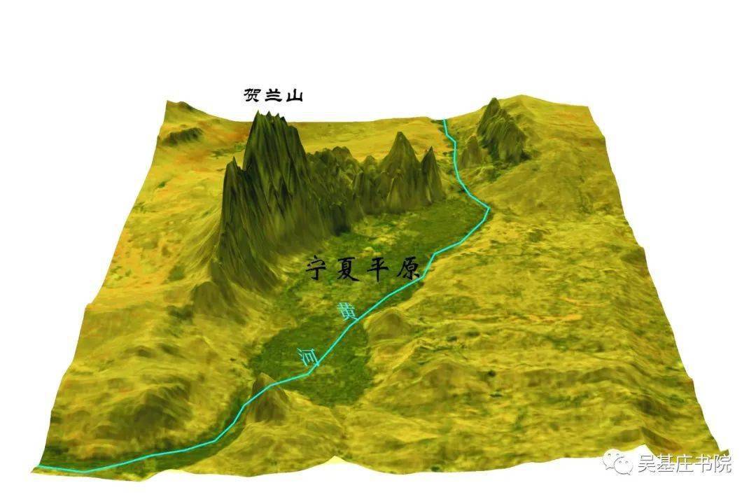 贺兰山no4:如图所示,这是乌鲁木齐东郊的博格达峰垂直带,图源自网络