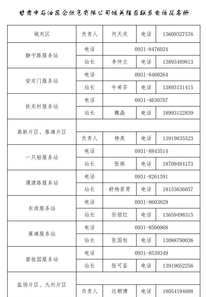 兰州市城关区居民:疫情期间天然气这样充值