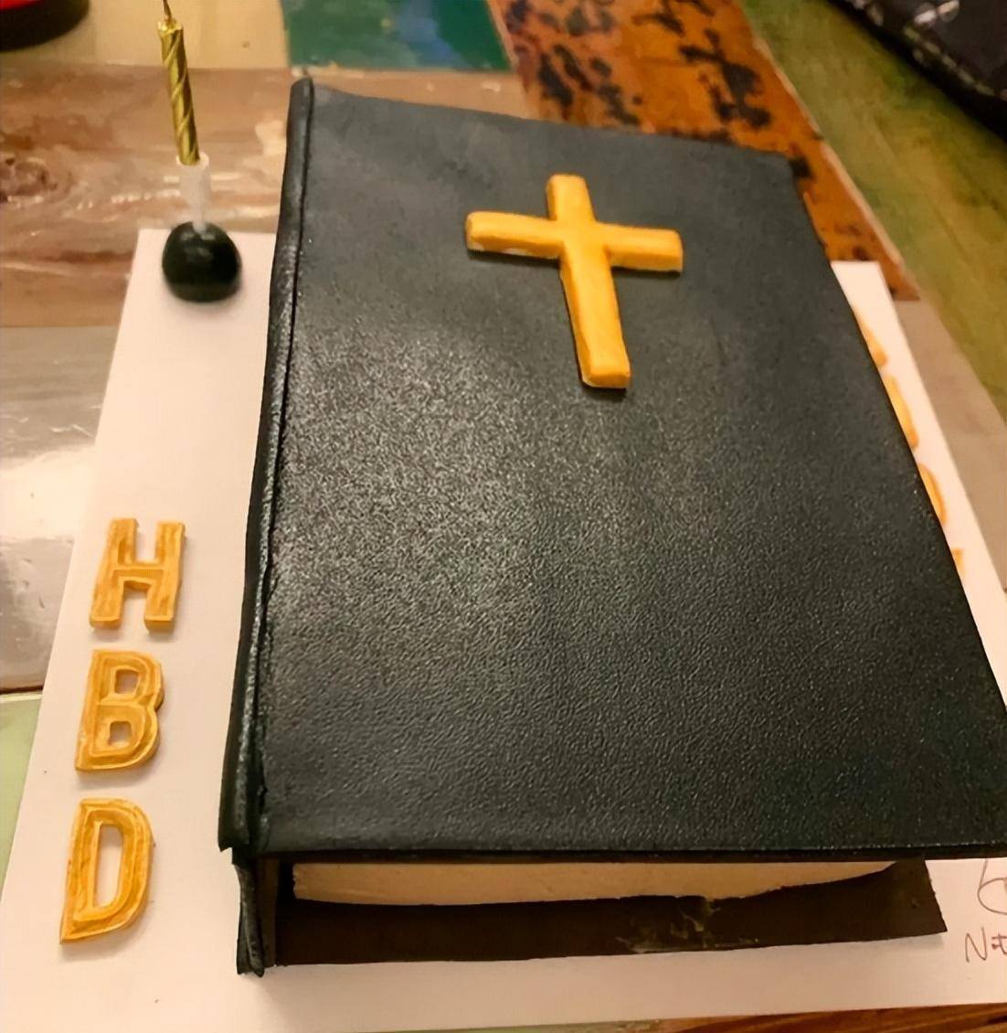 基督教十字架生日蛋糕图片