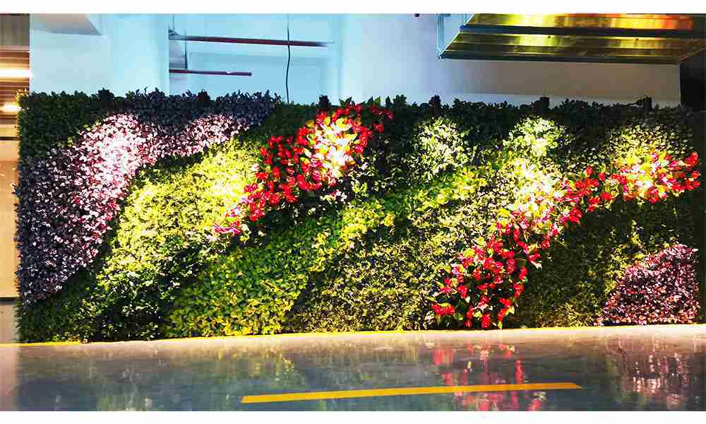 广州专业的植物墙定制厂家,分享植物墙定制效果图!_进行_方案_项目