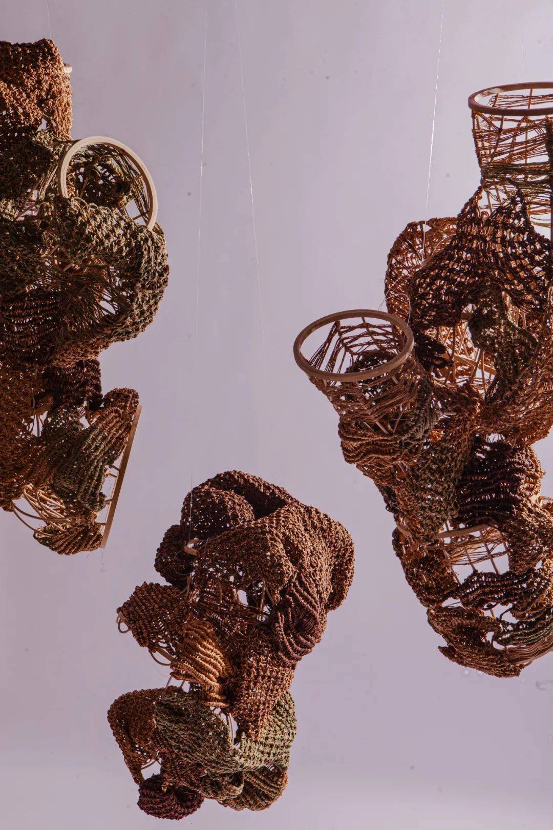 "金丝千华"纤维艺术展(一)_创作_作品_材料