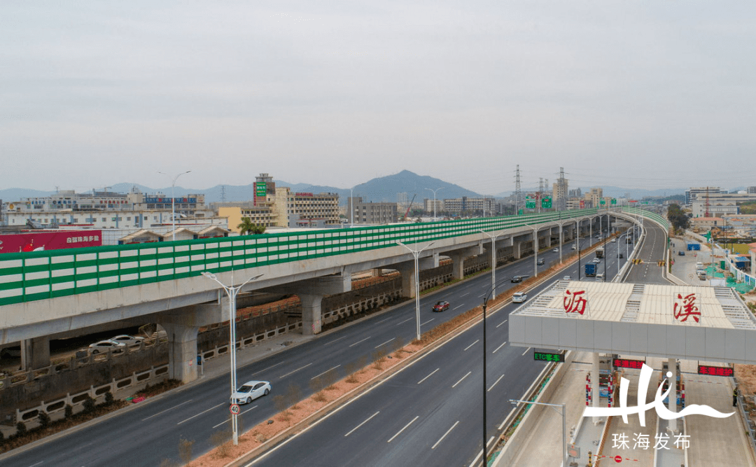 香海高速支线沥溪段.