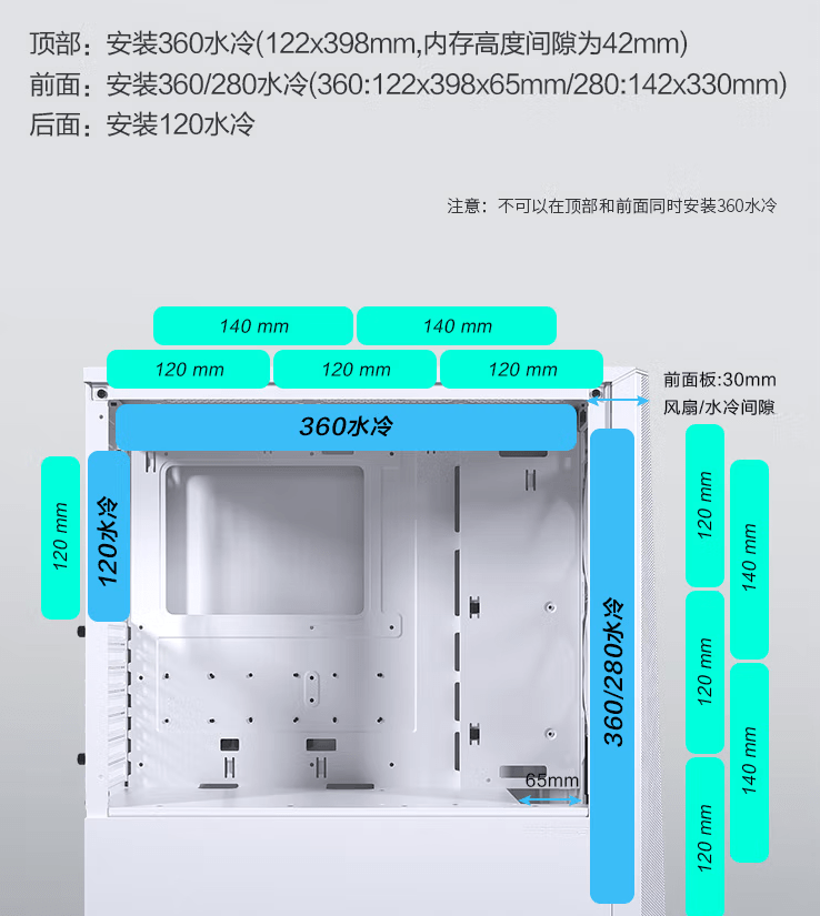 简洁又有面儿！逃风者G360A机箱 华硕猛禽3080+i5 12900k！