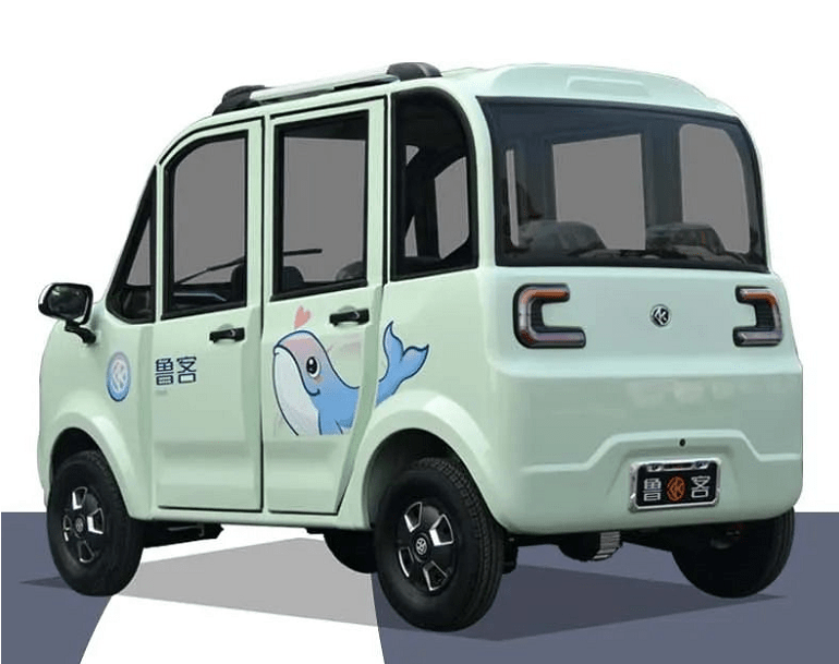 鲁客新款四轮车,6大工艺,最大续航150公里,上班接娃代步都能用_搜狐