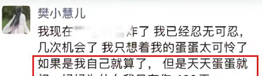 樊小慧被小三嘲讽：咎由自取，8年了都不知波哥要什么，只会卖惨