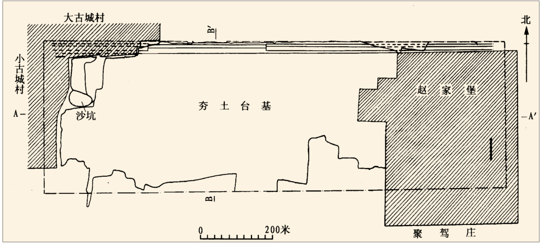 阿房宫平面图图片