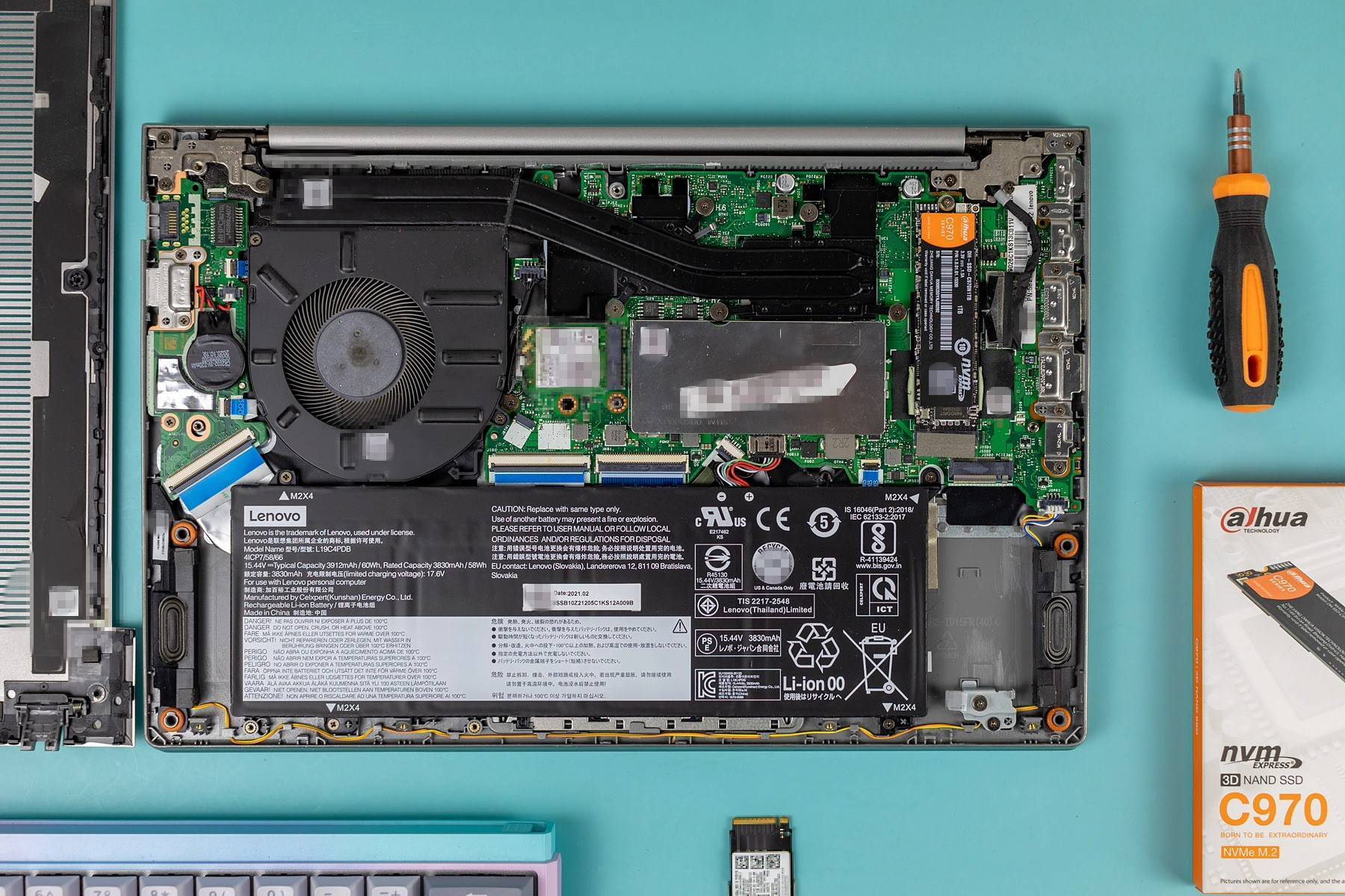 笔记本电脑换硬盘就这么简单,大华存储C970固态硬盘体验