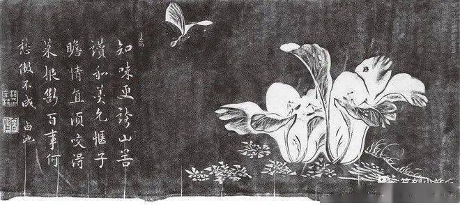 清沈全林，刻螳螂秋菘图竹笔筒，陷地镂空法，层次分明_搜狐网