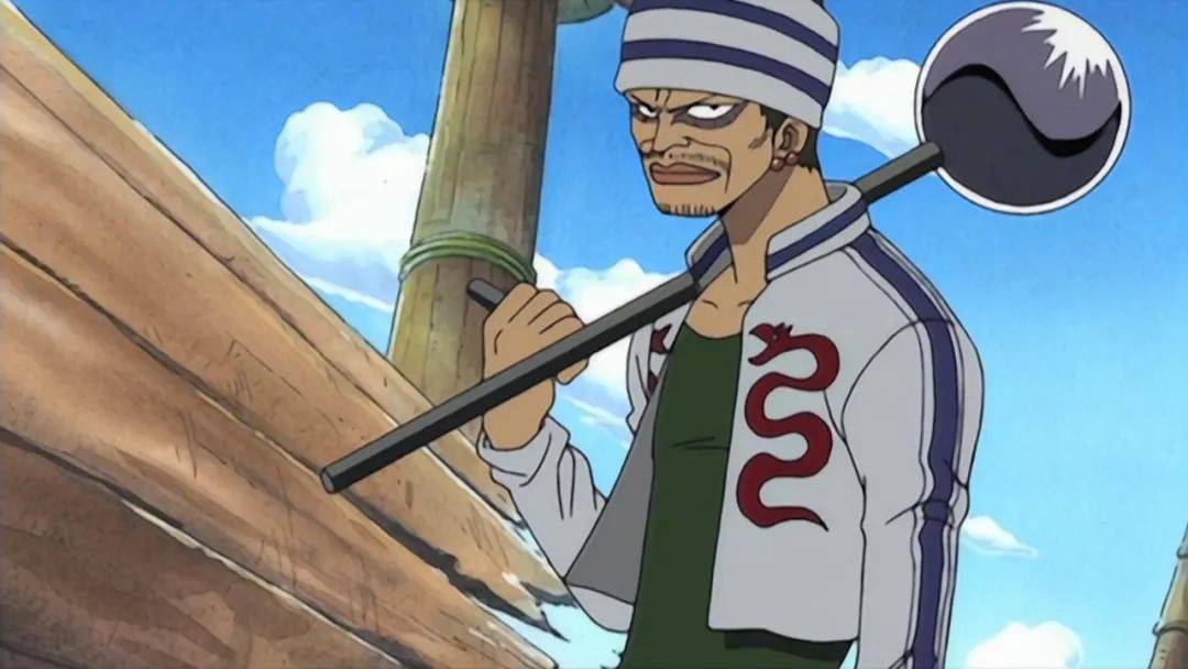 加美尼奥是原白胡子海贼团的船员,悬赏金为3亿贝利.