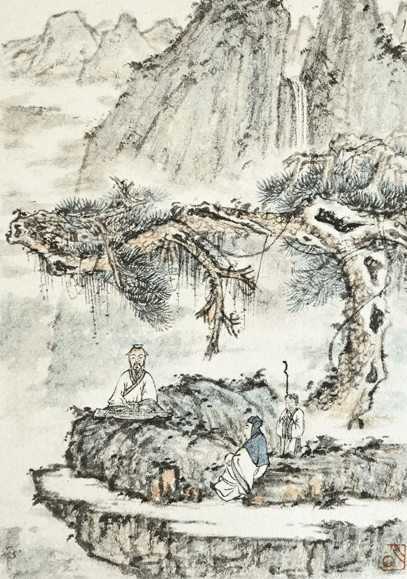 天人合一 | 高山流水_伯牙_子期_泰山