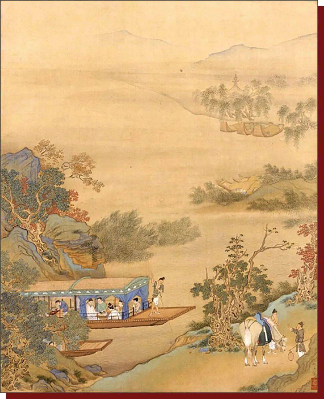 九江历史上的今天 · 11月13日 · 《琵琶行》的诗情画意_傅抱石_浔阳