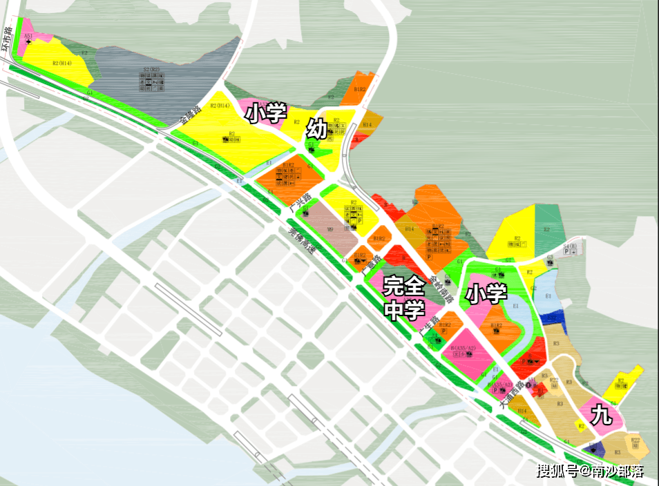 最新规划!南沙灵山岛,慧谷西周边将新增2所完全中学!