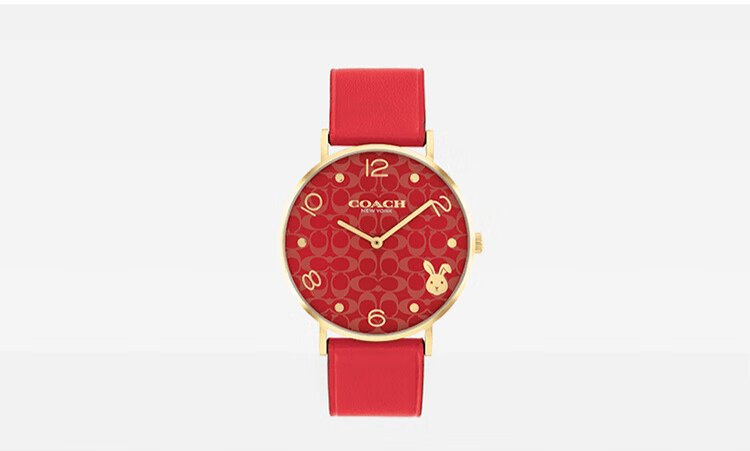 coach推出发售的特别款-coach蔻驰 perry佩利系列 兔年限定款日辉纹