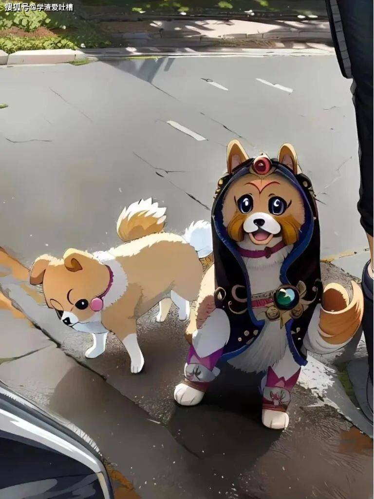 最后一个我怀疑你在ghs……"_物种_人类_狗狗