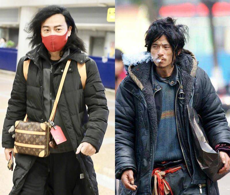 穿棉服像犀利哥,"鸡窝"发量让人羡_小虎队_组合_头发