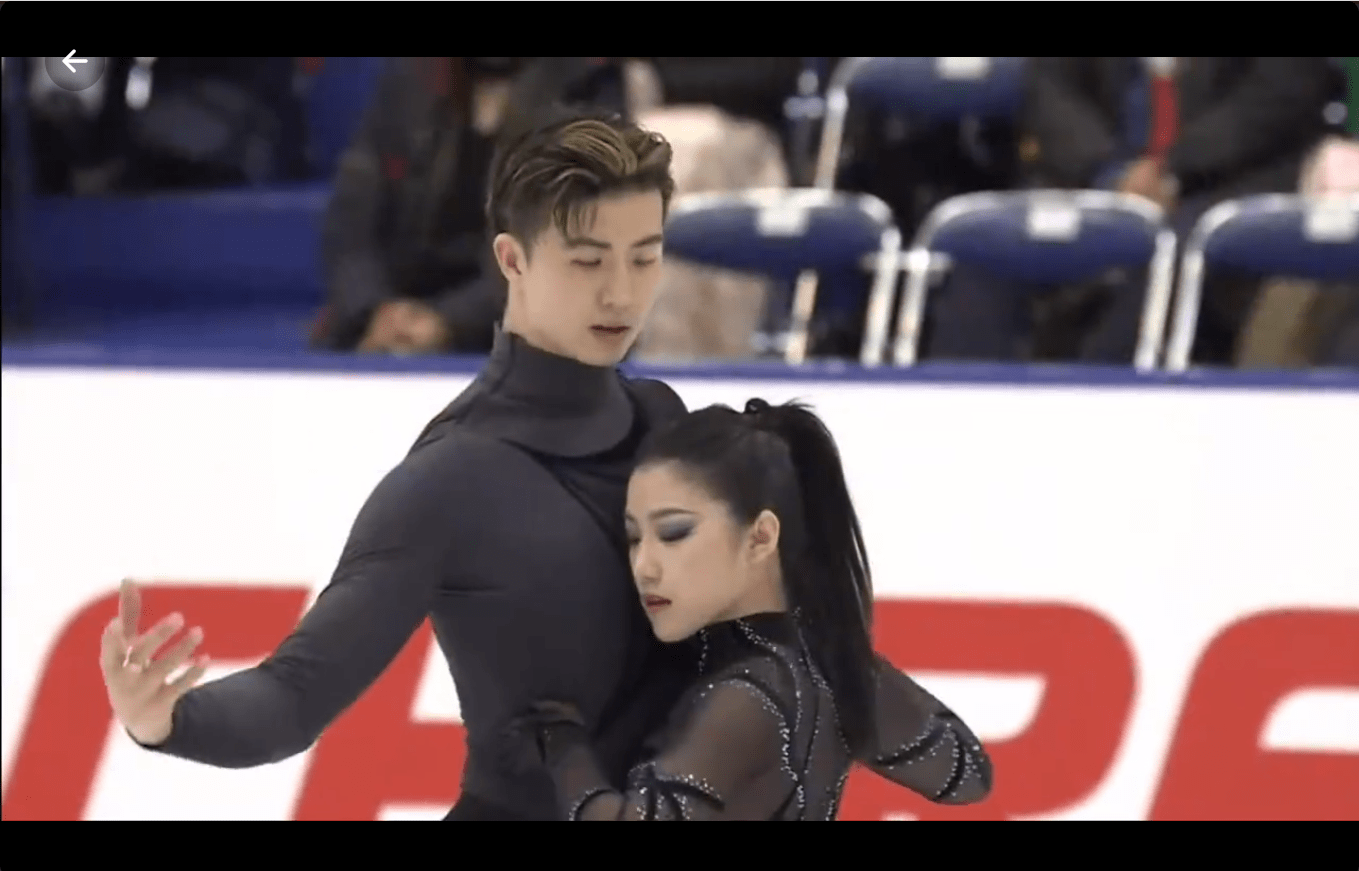 备战仓促困难多 冰舞"王柳"冬奥后首战获第七名_比赛_赛季_训练