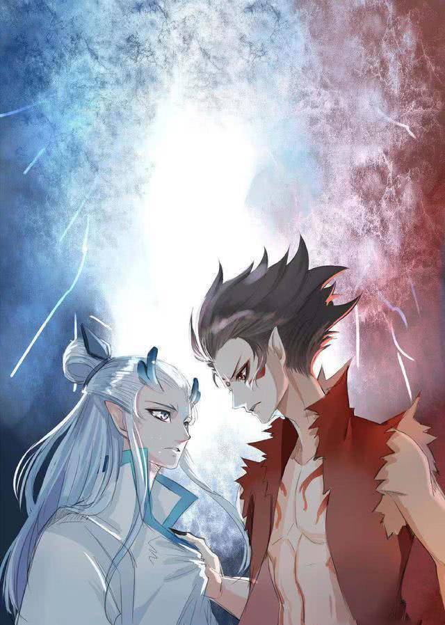 自古红蓝出cp,《哪吒之魔童降世》中哪吒和敖丙的互动亮了!