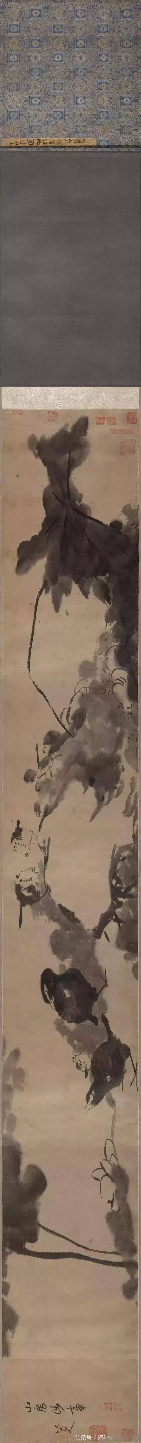 八大山人最神韵之花鸟长卷！（合集）_搜狐网