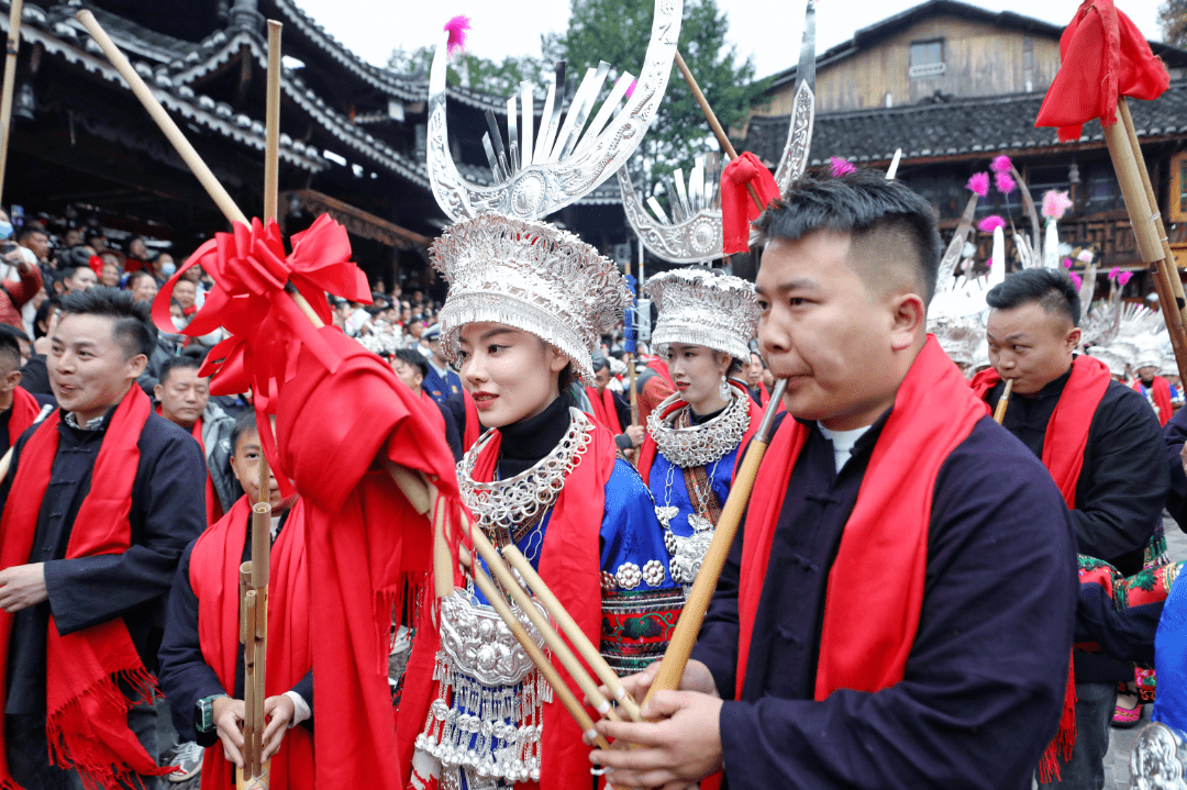 2022年西江千户苗寨13年一度苗族"鼓藏节"系列民族民间传统活动圆满