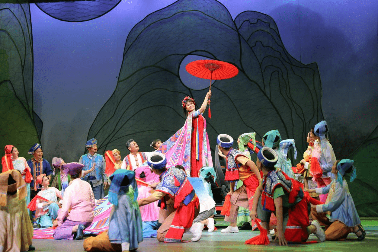 彩调剧《新刘三姐》唱响南宁_演出_广西_山歌